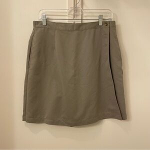 Karen Scott Sport Women's Skort Khaki 10 With Pockets